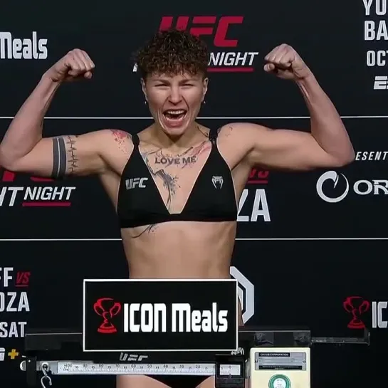 🧨Алексеева готова к своему второму бою в UFC🧨 Вес  ⚖️ 61,23 кг 🤙  Топим за Ирину уже завтр'а на UFC Вегас 81🏆