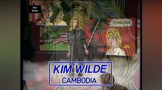 Kim Wilde с песней «Cambodia»