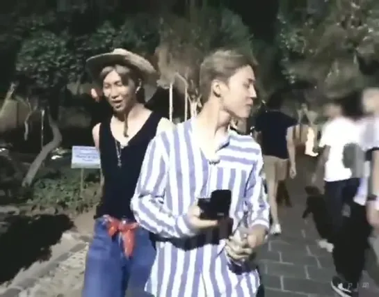 remember this iconic moment where the guys were checking jimin out and jimin just-