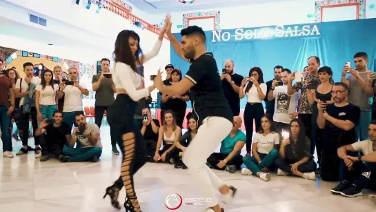 Karlos Rose - El Juego - _ workshop Marco & Sara #BACHATA 2019 _ NO solo salsa - Malaga