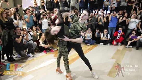 Maycheal & Mayra   Bachata workshop _ Eskişehir Dance Festival 2019