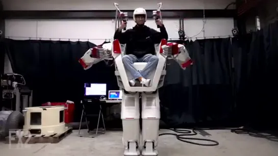 FX-2 Giant Human Riding Robot from KAIST HuboLab and Rainbow Robotics