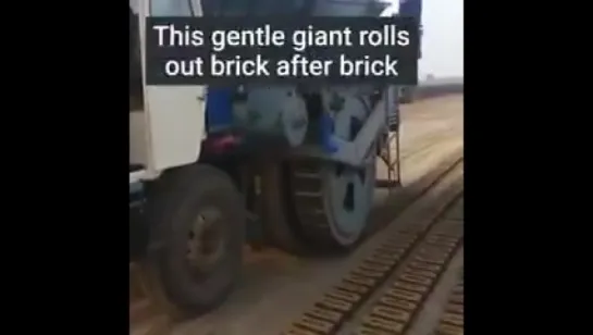 The BMM300 can lay 300 bricks per minute