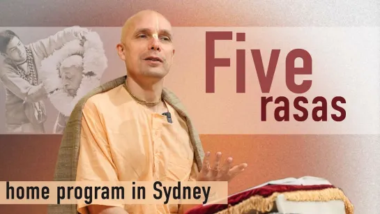 "Five rasas" Home program in Sydney — 28 October 2023