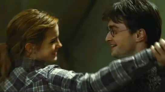 Harry  Hermione Dance to Forget Their Worries _ Harry Potter and the Deathly Hallows Pt. 1