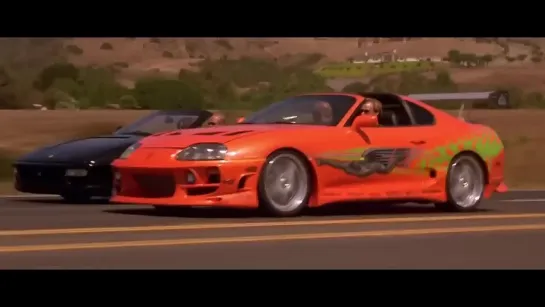 Supra vs Ferrari (Fast And Furious) R.I.P PAUL WALKER