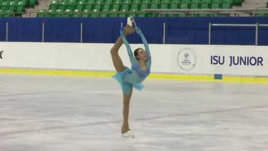 Алина Загитова – Короткая программа ISU Junior Grand Prix 2016