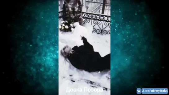 Школьница сняла видео в тик-ток на кладбище