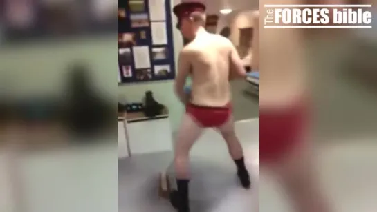 BRITISH ARMY SOLDIERS DANCING TO SATISFACTION [Benni Benassy]