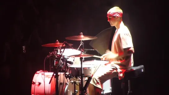 JUSTIN BIEBER DRUM SOLO: PURPOSE WORLD TOUR 5.8.16