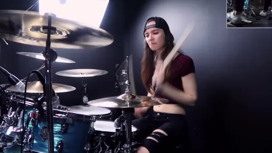 Enter Sandman - Metallica - Drum Cover  Kristina Schiano