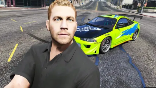 PAUL WALKER IN GTA V Пол Уокер в ГТА