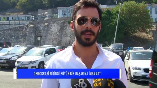 Barış Arduç Demokrasi Mitinginde (07.08.2016) Uçan Kuş tv