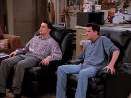 Joey and Chandler's new chairs