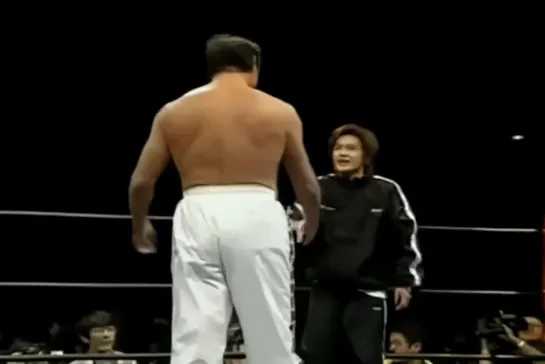 Антонио Иноки vs. Хидеаки Такизава (Rikidozan Memorial 11.03.2000)