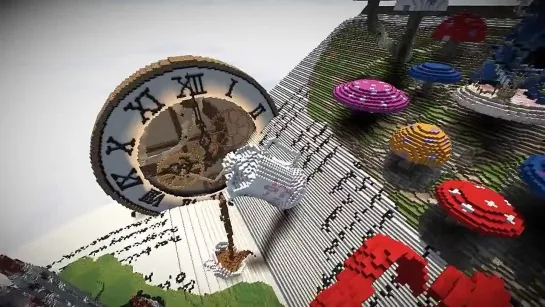 Alice in Minecraft