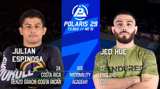 Jed Hue VS Julian Espinosa - Polaris 29