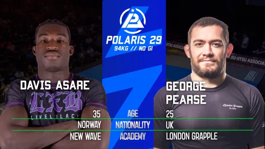 Davis Asare VS George Pearse - Polaris 29