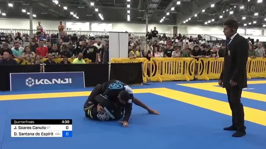 4F Jaime Canuto vs Diego Santana Do Espirito S 2024 World Masters IBJJF Jiu-Jitsu Championship