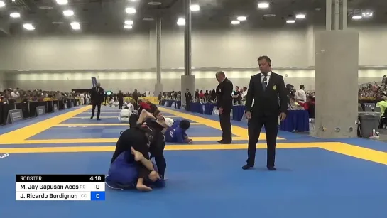 8F Mark Jay Gapusan Acosta vs Joao Miyao 2024 World Masters IBJJF Jiu-Jitsu Championship