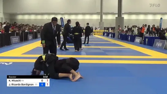 fin Kazuhiro Miyachi vs Joao Miyao 2024 World Masters IBJJF Jiu-Jitsu Championship