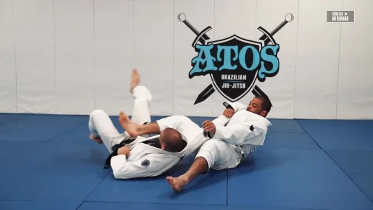 Andre Galvao - Surprising Arm Bar Attack From 3 on 1 Guard