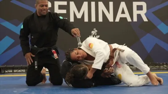 Sarah Galvao Won Her Division With This Pass Then Taught It At IBJJF Jiu-Jitsu Con!