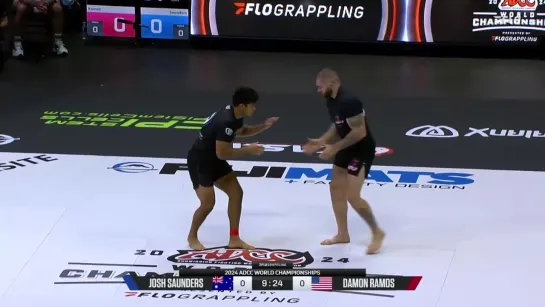 4F 99+ Damon Ramos vs Josh Saunders 2024 ADCC World Championships