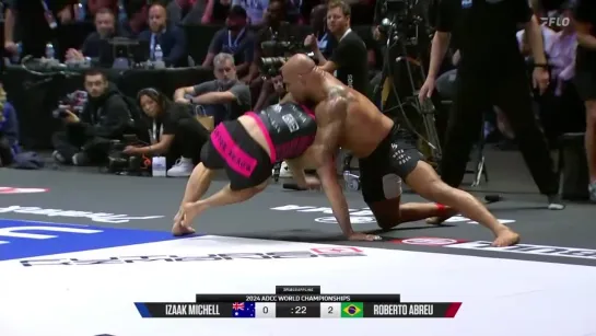 Roberto Cyborg Abreu vs Izaak Michell  - ABS 4F 2024 ADCC World Championships