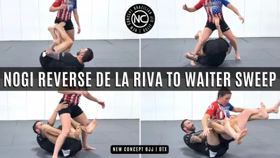 Caleb Flippin - Reverse De La Riva to Waiter Sweep