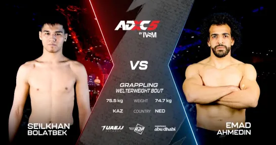 Seilkhan Bolatbek vs Emad Ahmedin - Prelim card - ADXC 5