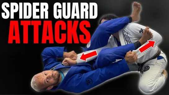 Marcos Tinoco - How To TAP EVERYONE With These 5 Spider Guard ATTACKS