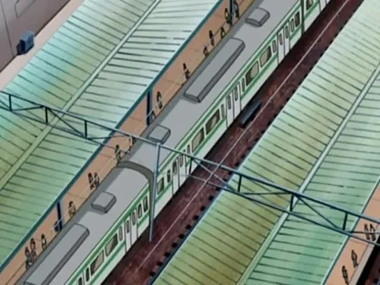 Anime Train Pee