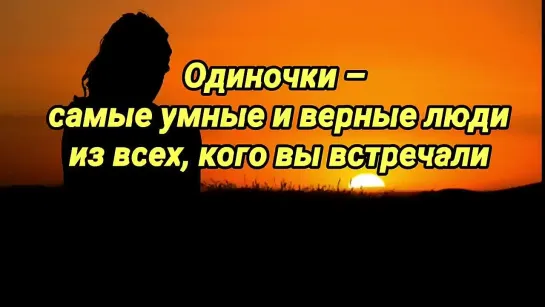 Одиночки-интроверты и одиночки-экстраверты.