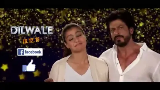 SRK  Kajol Facebook Dilwale