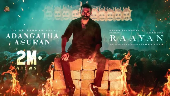 #RAAYAN - Adangaatha Asuran Lyric Video (Tamil)