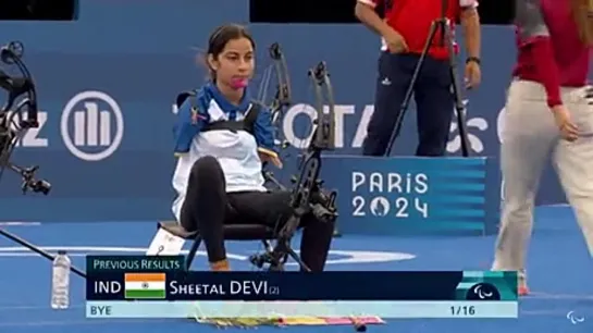 Witness the extraordinary! Sheetal Devi - a 17 year old archer wields her bow with her feet. Hear th