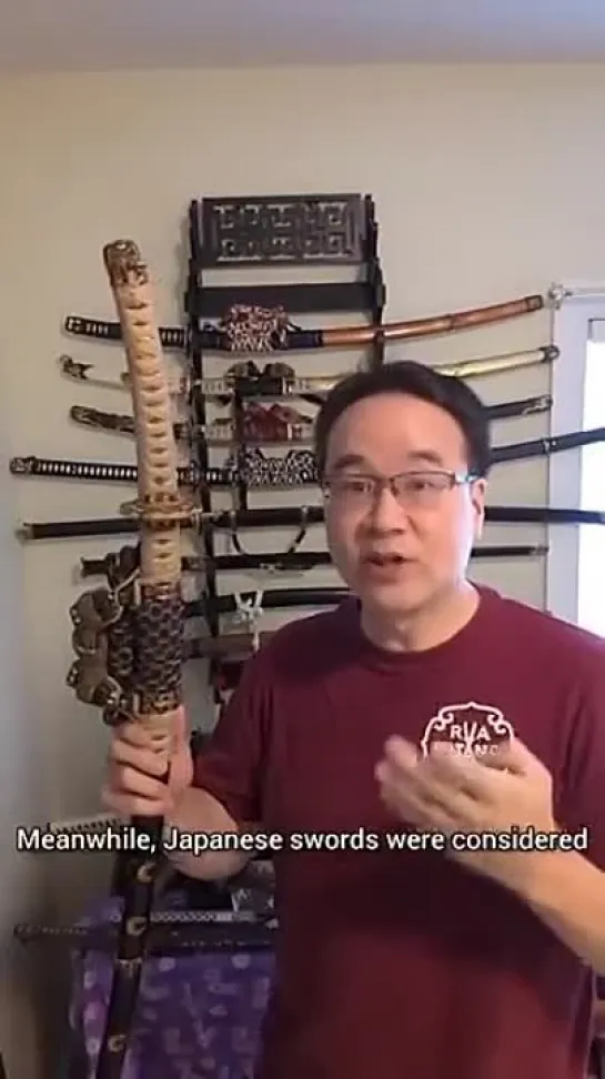 Why are there fewer European than Japanese swords from the same time period?