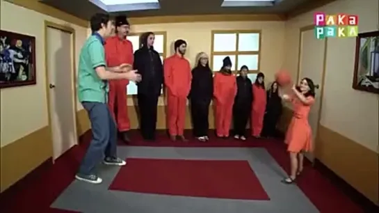 The Ames room illusion