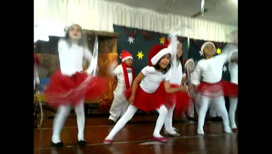 Gran fiesta navideña en kinder