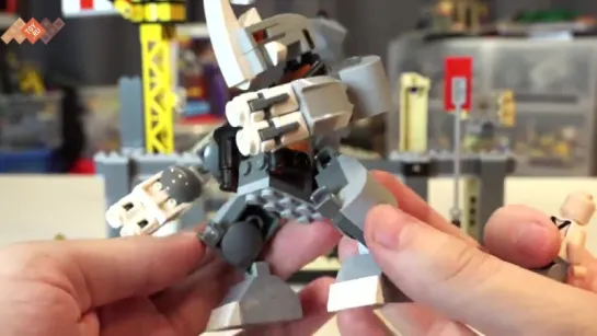 LEGO Marvel: Rhino and Sandman Supervillain Team-up - Brickworm