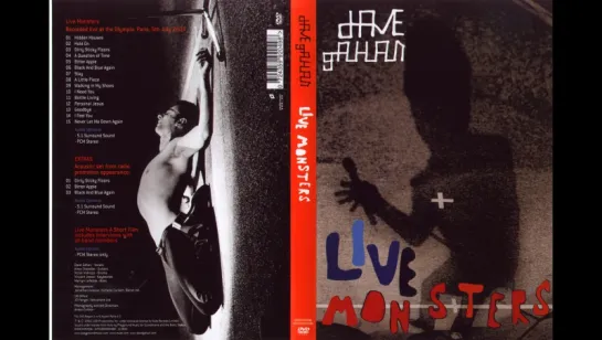 Dave Gahan - Live Monsters [2004]