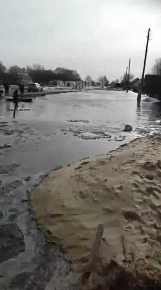 Паводок в селе Елшанка, Ульяновский район