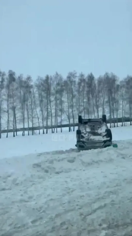 Перевертыш на трассе Тагай — Ульяновск