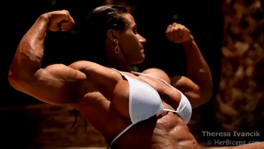 Theresa Ivancik Best Female Bodybuilder Alive