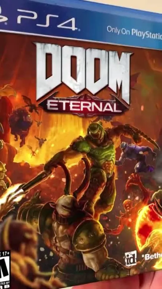 Анимированная обложка DOOM Eternal