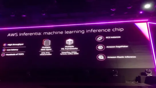 AWS announces new Inferentia machine learning chip