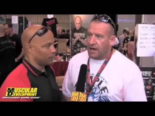 Shawn Ray interviews Dorian Yates at the Toronto Pro