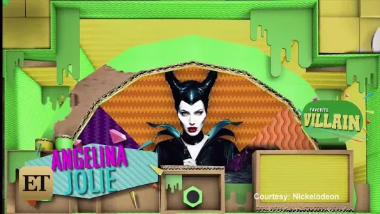 Анджелина на церемонии "Kid's choice awards"(28.03.15)