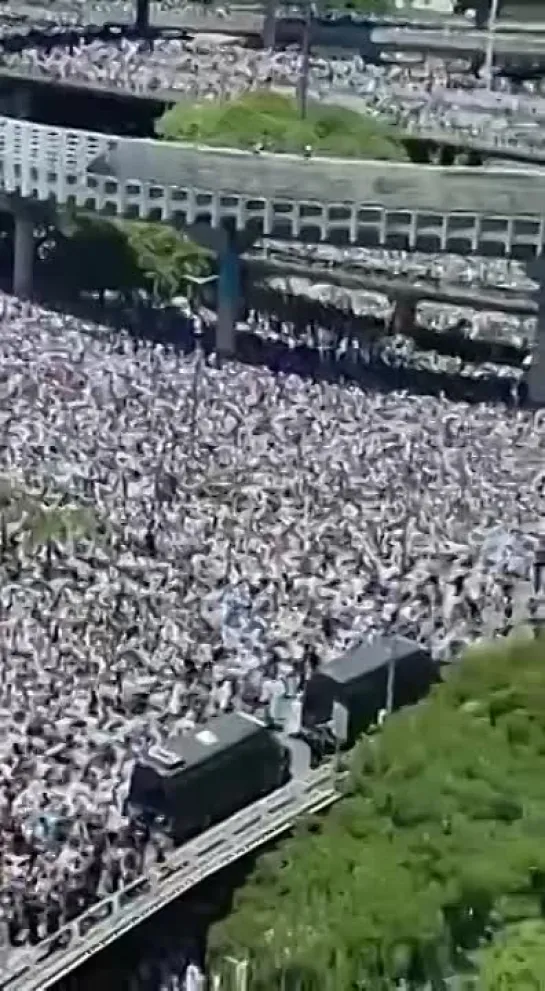 В Аргентине безумие, более 4 миллионов человек вышли встречать свою сборную после победы на чемпионате мира.